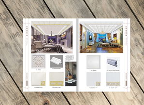 建材画册设计 从天花板产品到销售推广的艺术排版